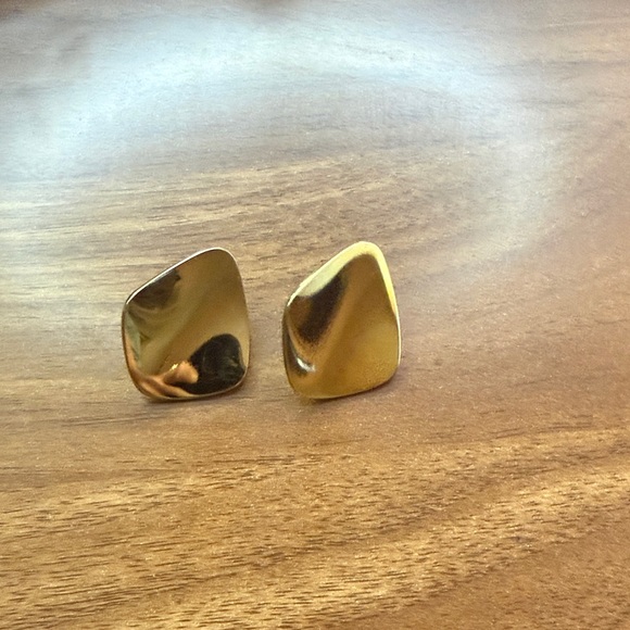 Anthropologie Jewelry - Aesthetic Gold Earrings
